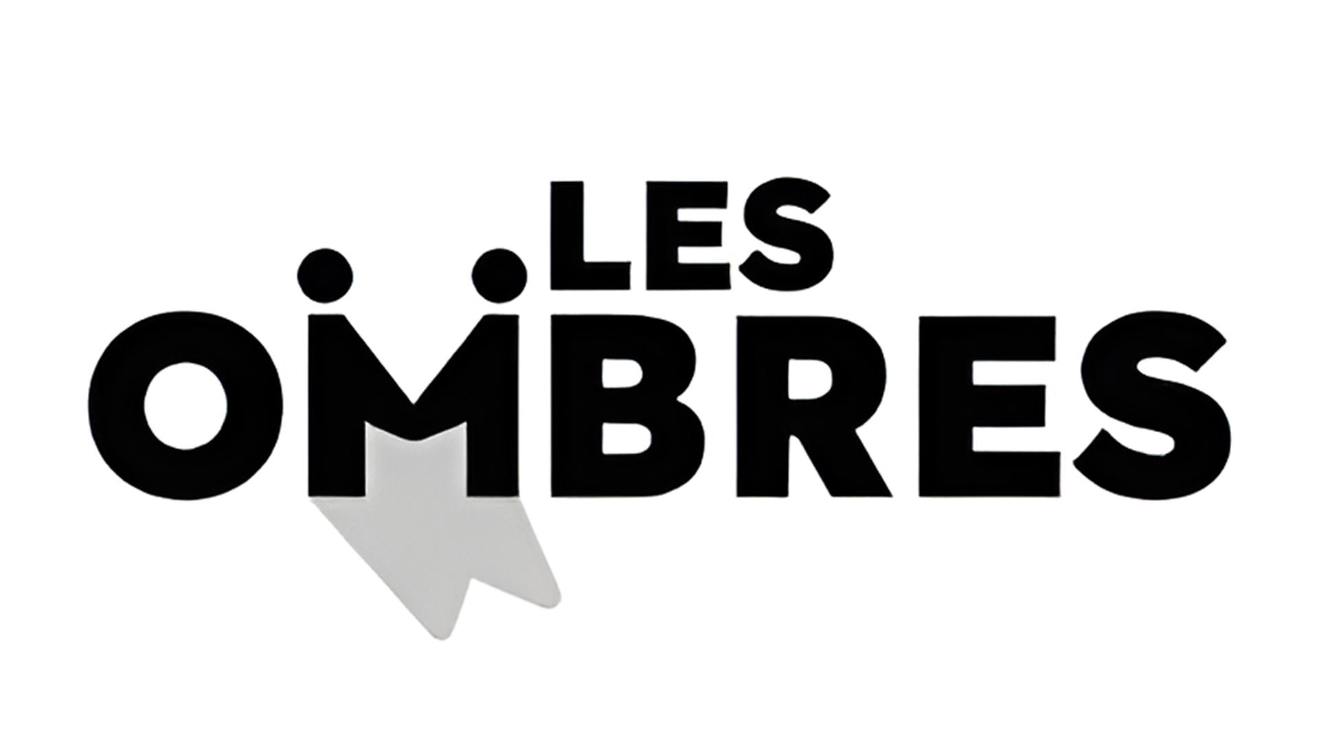 Logo en noir sur blanc de l'association Les Ombres