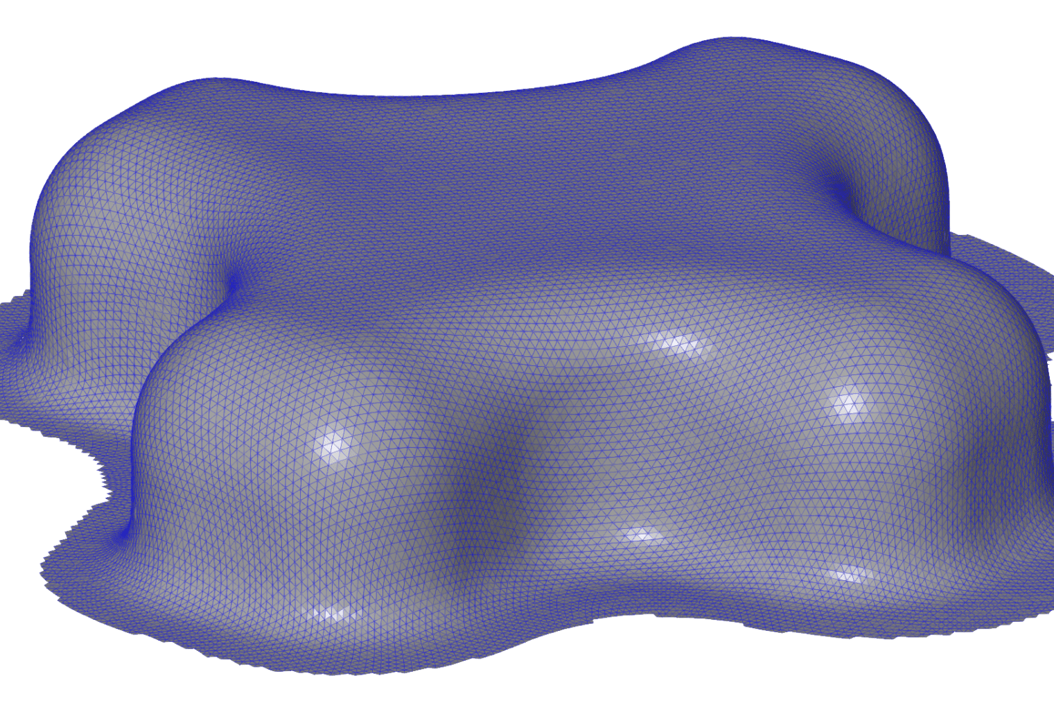 maillage de nuage de points 3d
