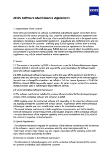 Image d’aperçu de Software Maintenance Agreement