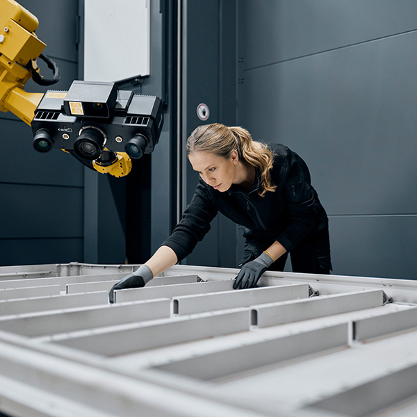 Mesure sans contact avec une machine de mesure 3D