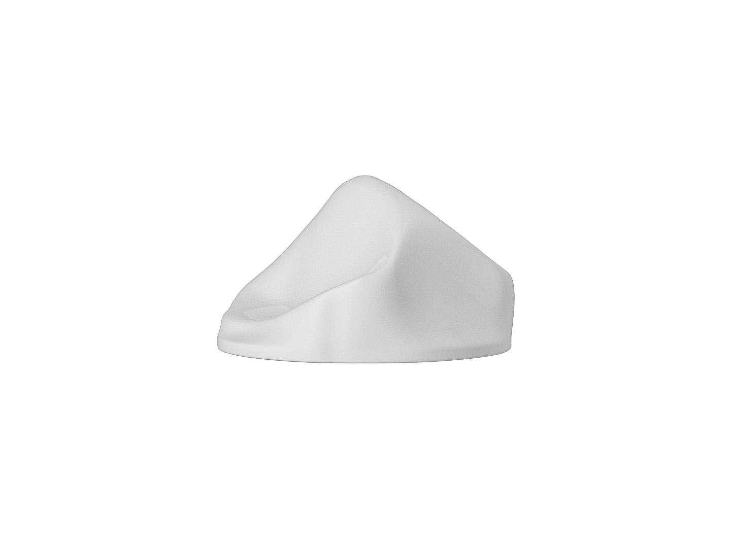 La mesure à grande vitesse et sans contact est idéale pour les surfaces plastiques sensibles, telles que l'insert d'un implant de genou.