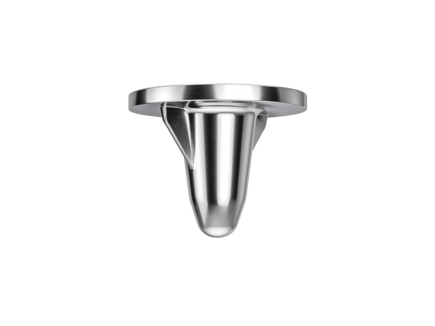 Le tibia d'un implant de genou comporte des zones difficiles d'accès et des éléments de forme libre, ce qui rend le contrôle qualité difficile. 