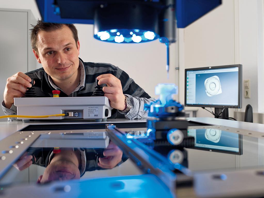 La solution : la machine de mesure multi-capteurs O-INSPECT