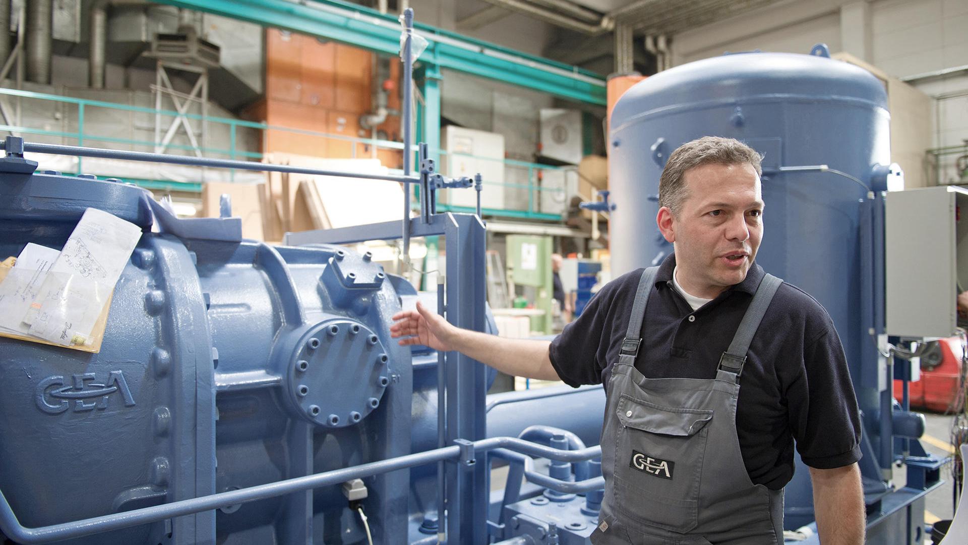 Technicien de mesure Carsten Göbel