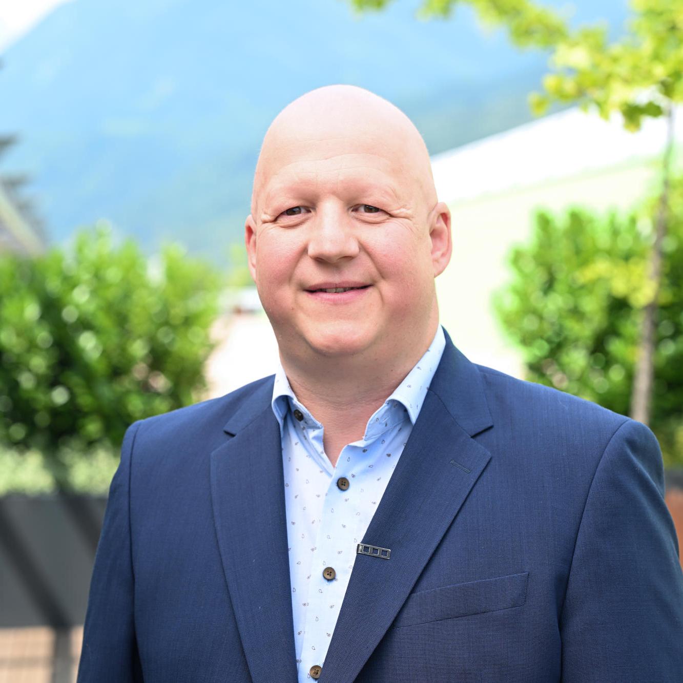 Martin Mühlbacher, Vice-président des opérations et Directeur de site.