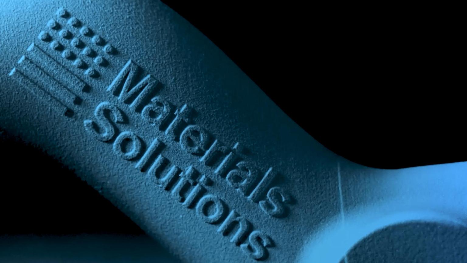 Materials Solutions : pièces métalliques fabriquées par prototypage rapide avec garantie de qualité