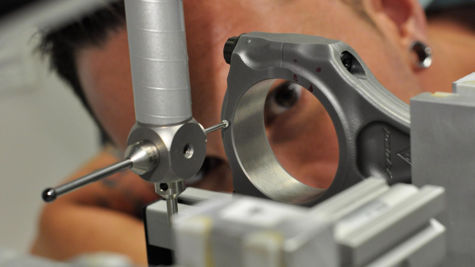 Vérification des stylets de mesure diamantés