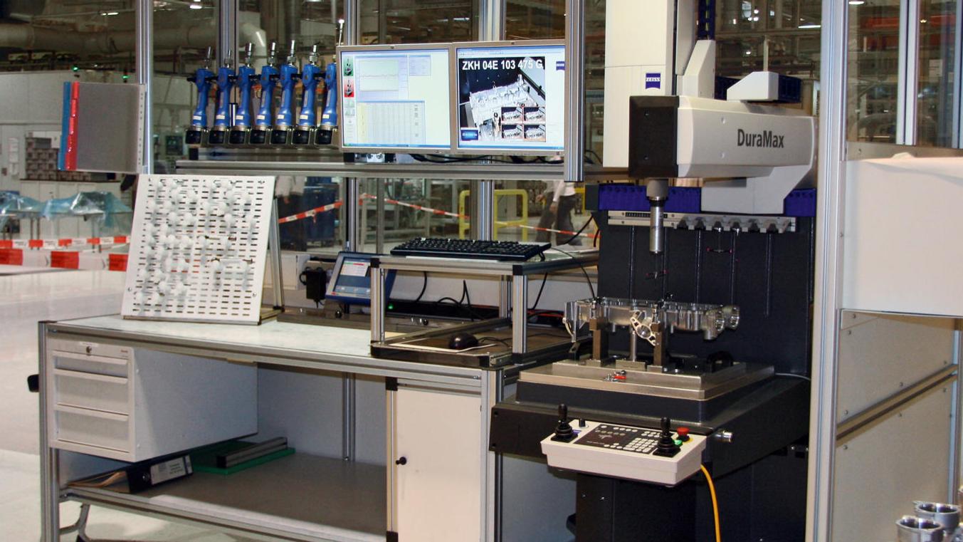 Solution : une machine à mesurer tridimensionnelle petite et robuste
