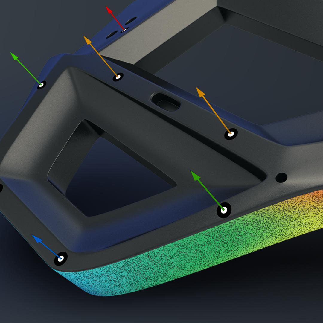 Analyser les mouvements, les déplacements et les déformations en trois dimensions