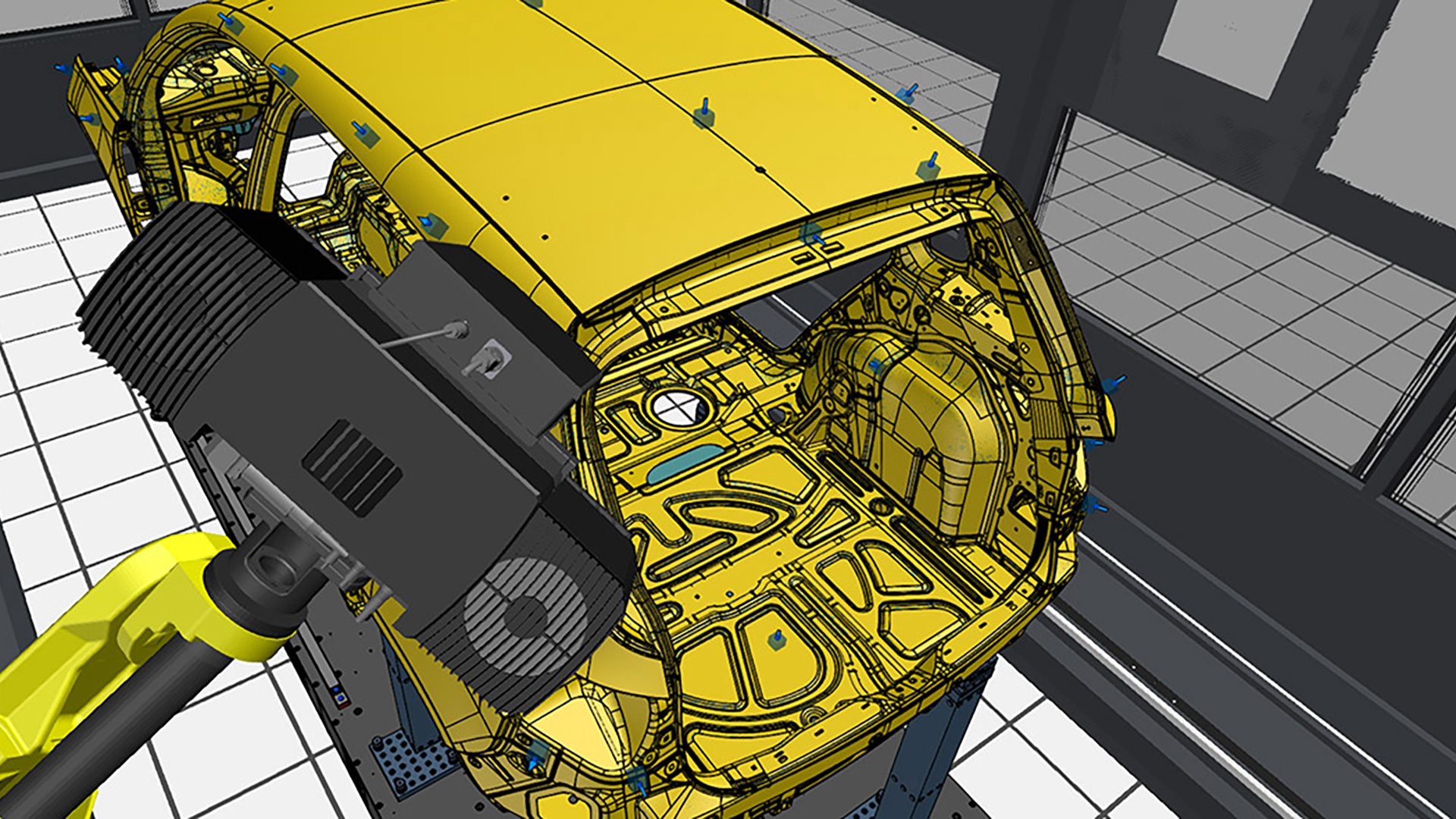 Virtual measuring room (VMR)