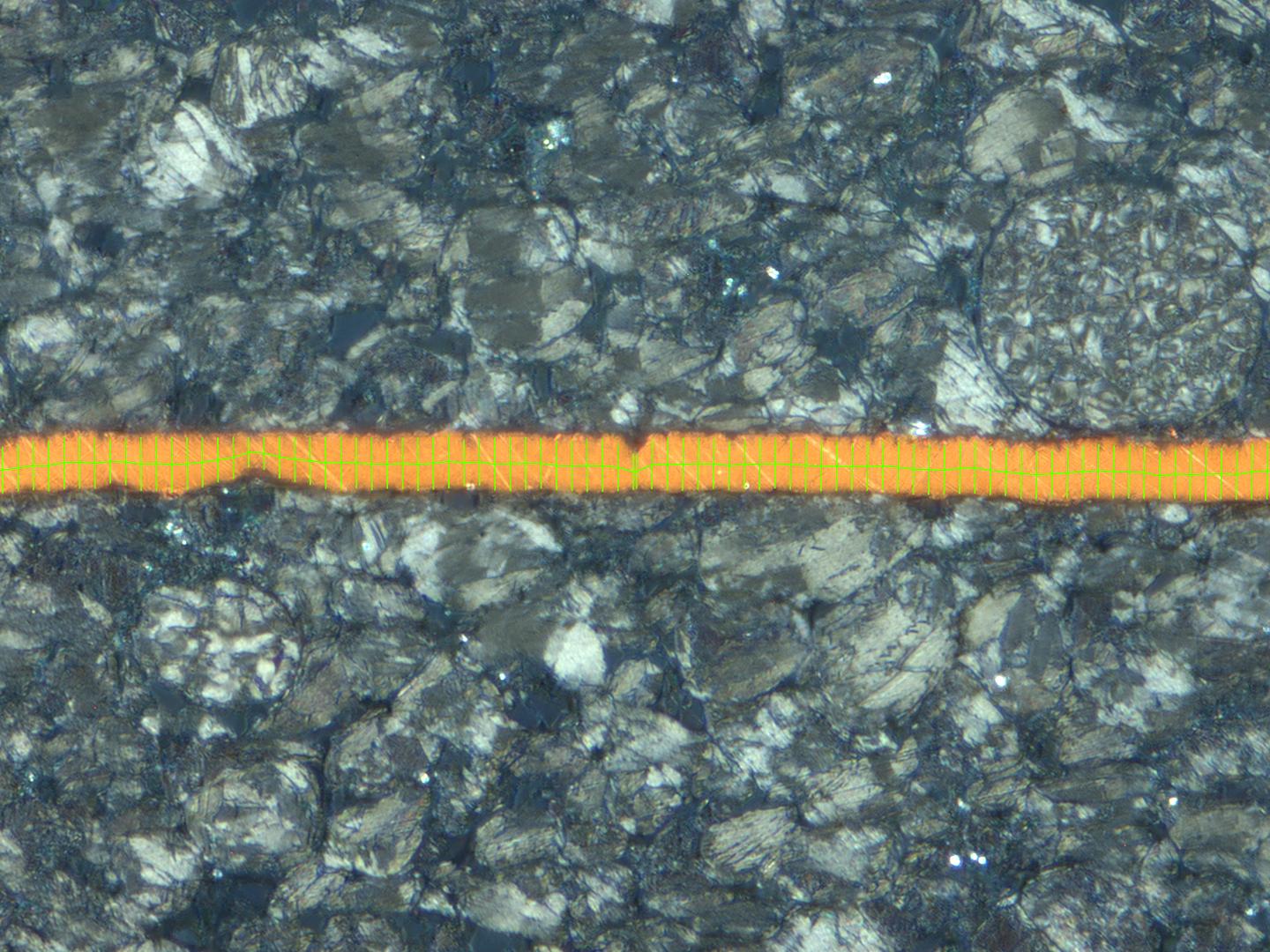 Batterie Li-ion : mesure de l'épaisseur de la feuille conductrice en cuivre d'une anode 