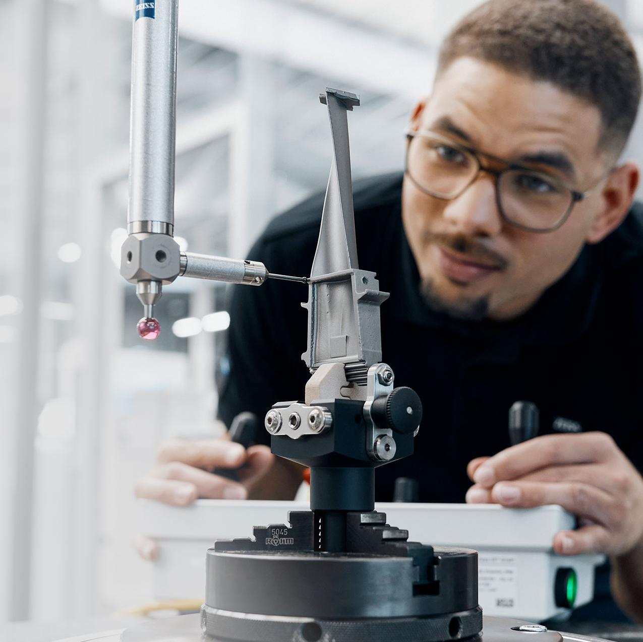 ZEISS CMM Acceleration Mode pour les applications aérospatiales