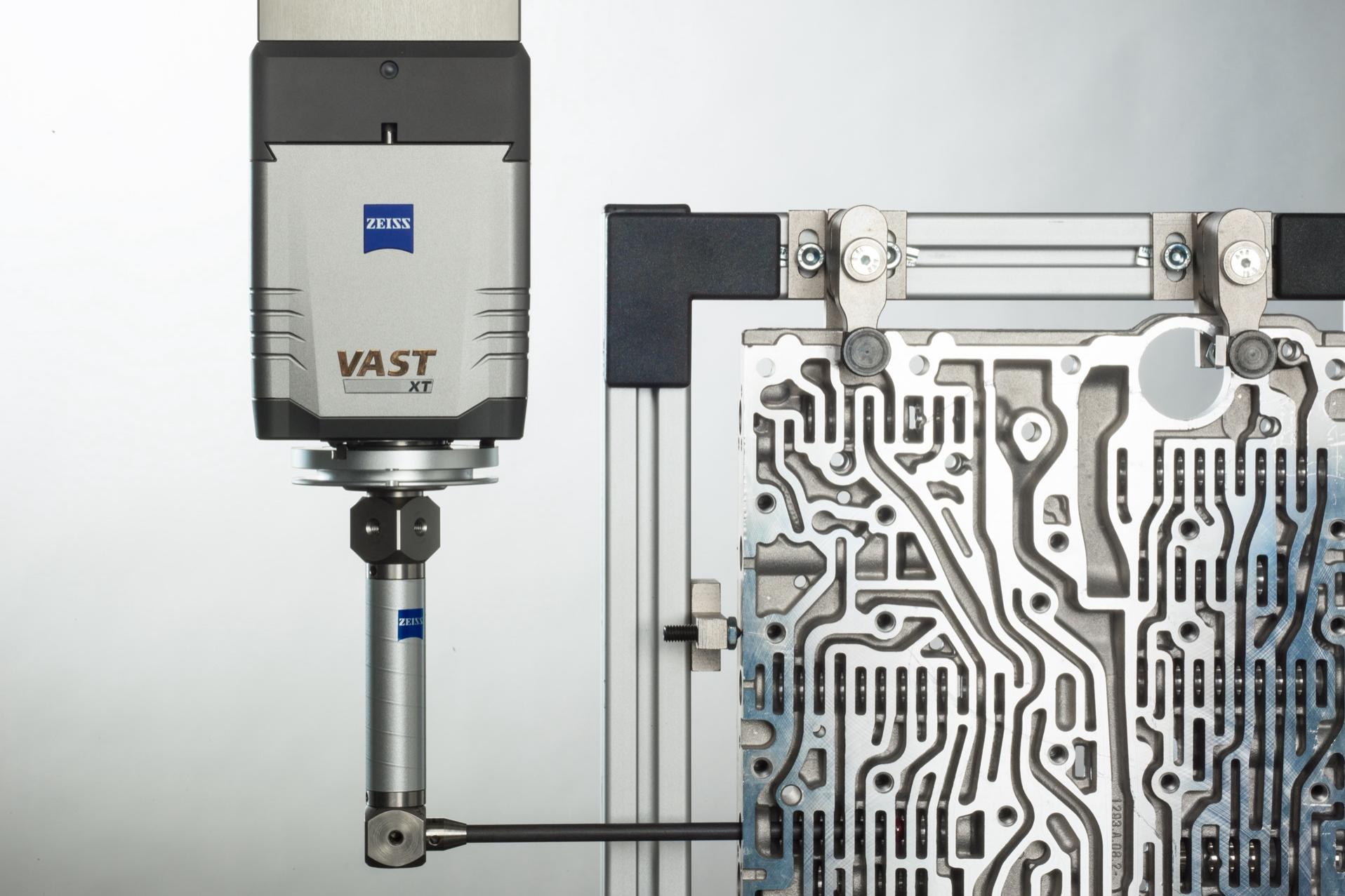 VAST XT gold pendant le palpage actif