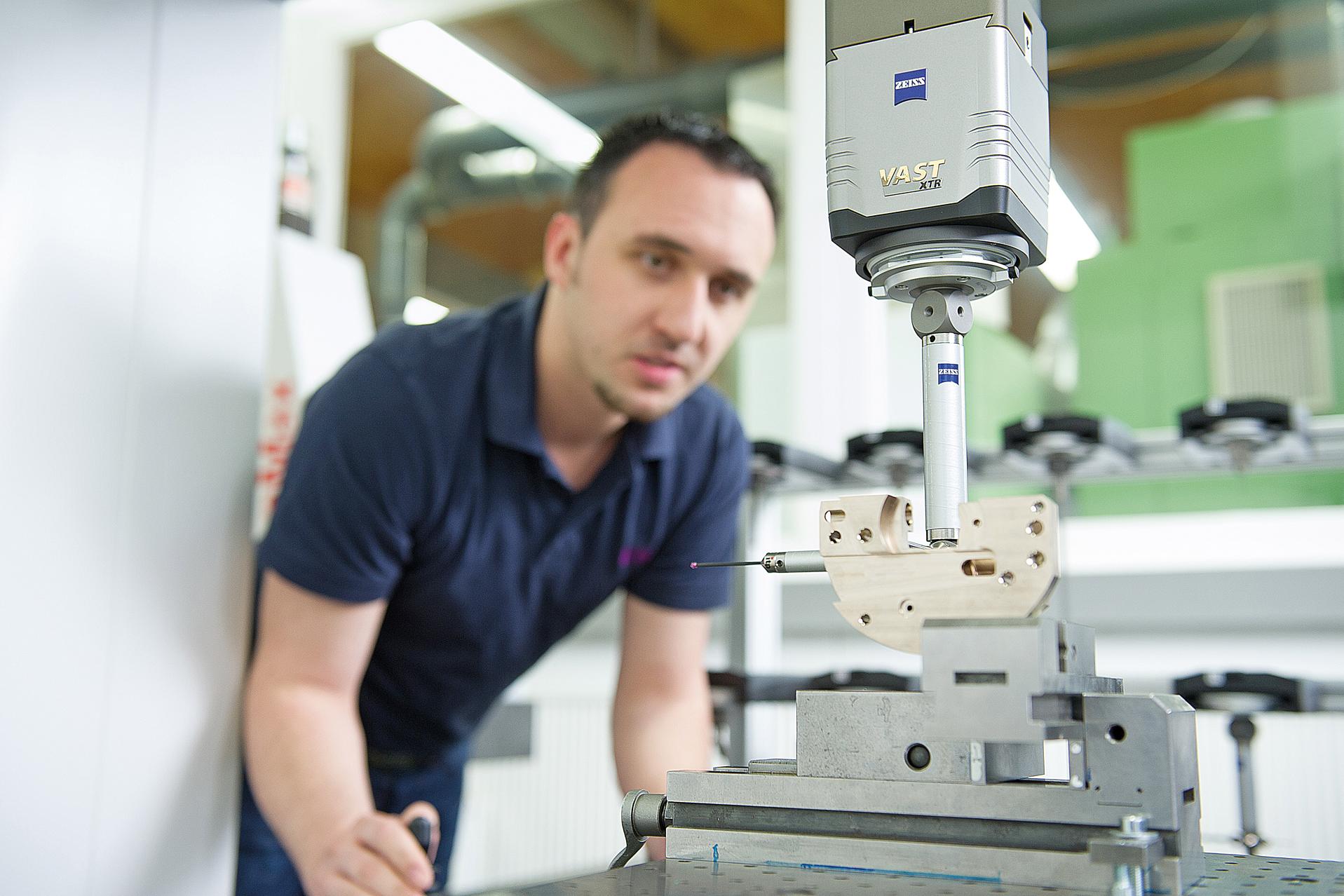 ZEISS VAST XTR gold - Palpeur avec axe de rotation intégré