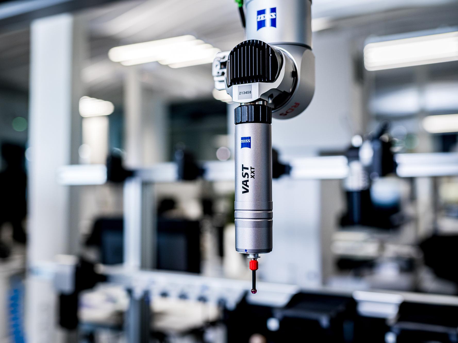 Capteur ZEISS VAST XXT en cours d'utilisation