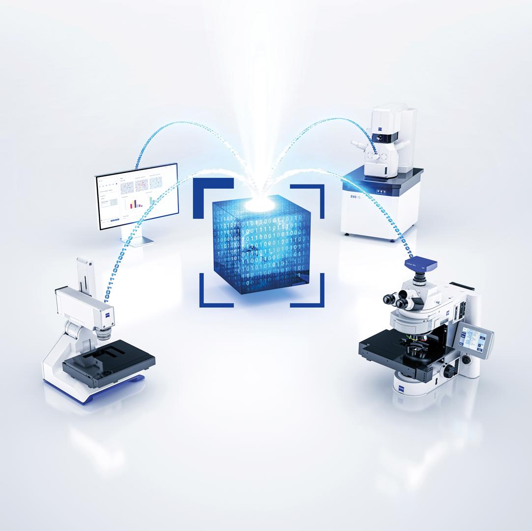 Microscopie connectée