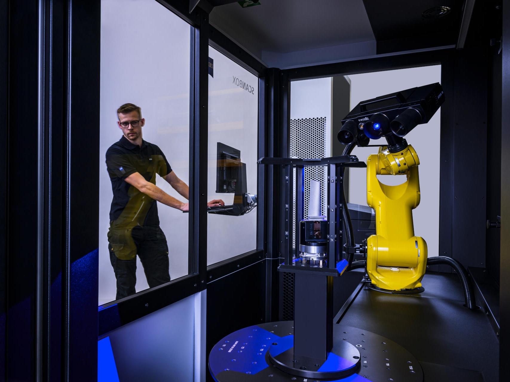 Chargement automatisé et inspection autonome des pièces