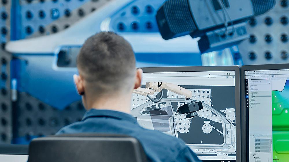Un environnement réel dans une simulation virtuelle