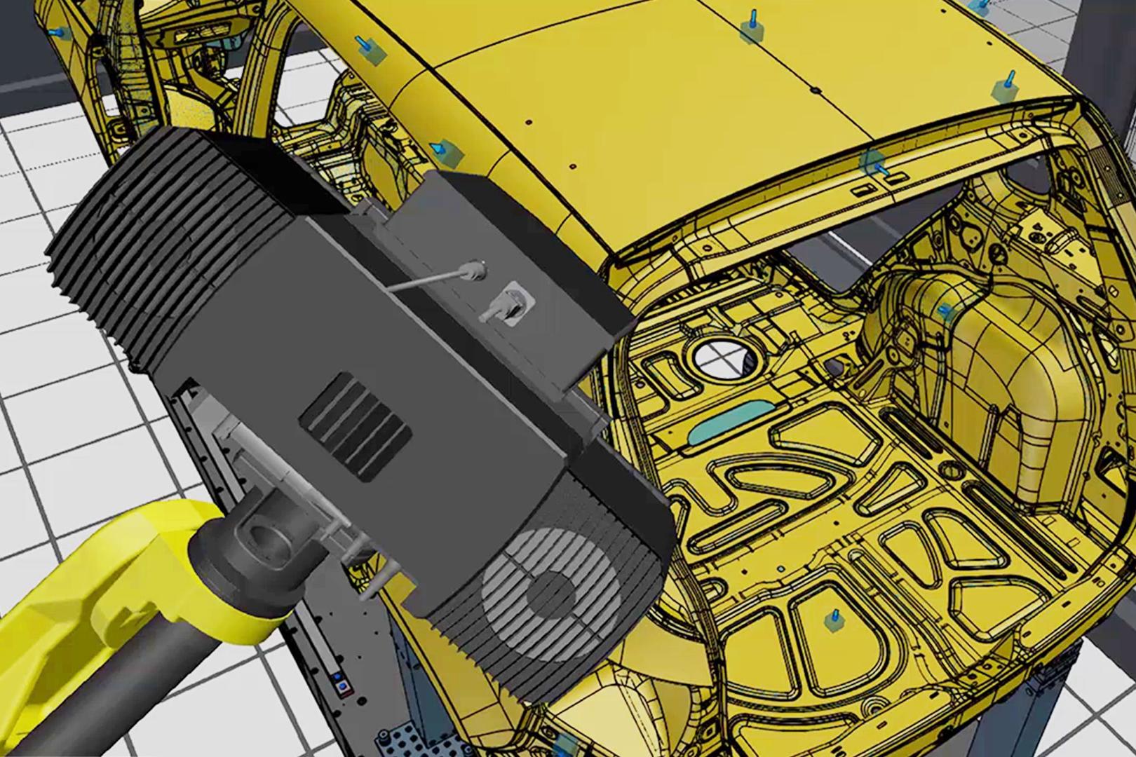 Cellule virtuelle de mesure dans ZEISS Inspect Pro