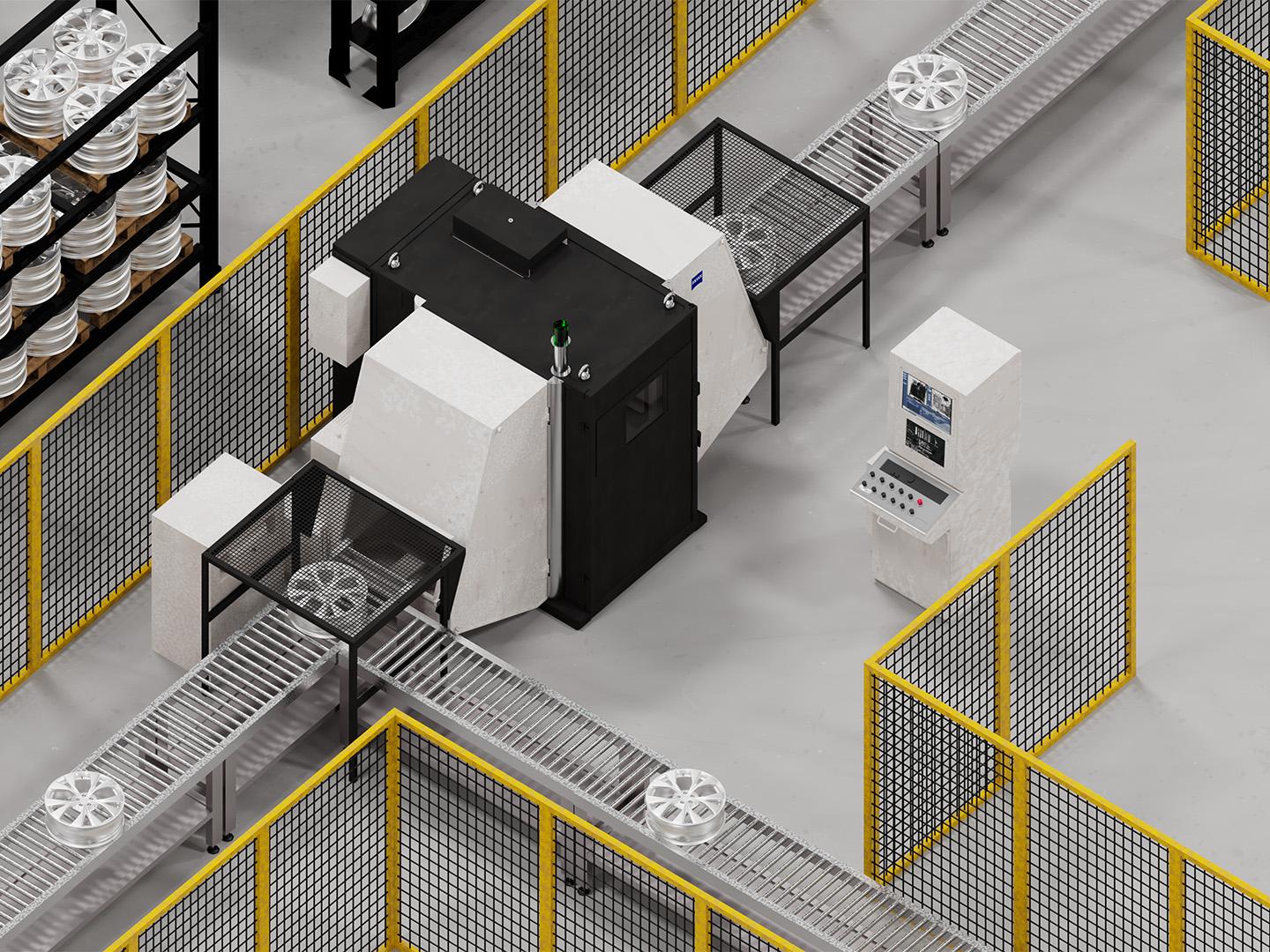 ZEISS BOSELLO WRE thunder se caractérise par son design robuste et durable et est donc parfaitement adapté à une utilisation intensive dans des environnements de production difficiles.