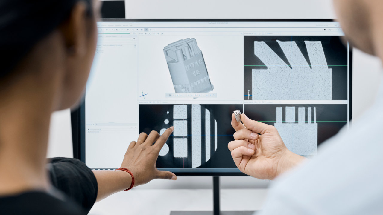 Scanner à rayons X polyvalent pour petites et grandes pièces