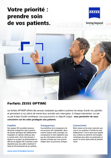 Image d’aperçu de Brochure ZEISS OPTIME Forfaits