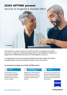 Image d’aperçu de Brochure ZEISS OPTIME Prevent
