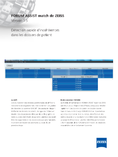 Image d’aperçu de FORUM ASSIST match 1.5