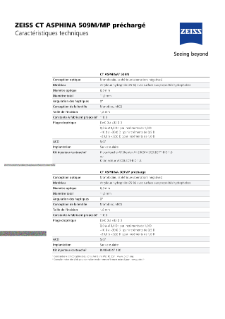 Image d’aperçu de Fiche technique CT ASPHINA 509 MMP