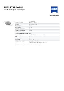 Image d’aperçu de Fiche technique CT LUCIA 202