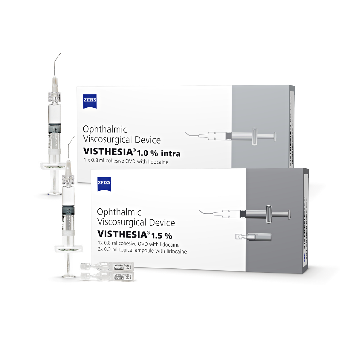 OVD ZEISS VISTHESIA et VISTHESIA intra