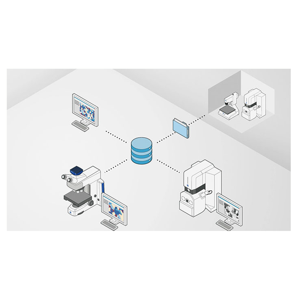 Schéma ZEN Data Storage : gestion centrale des données dans le laboratoire connecté