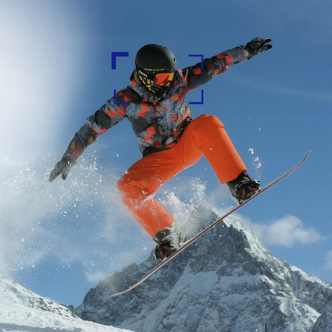 Masque ski adapté vue outlet