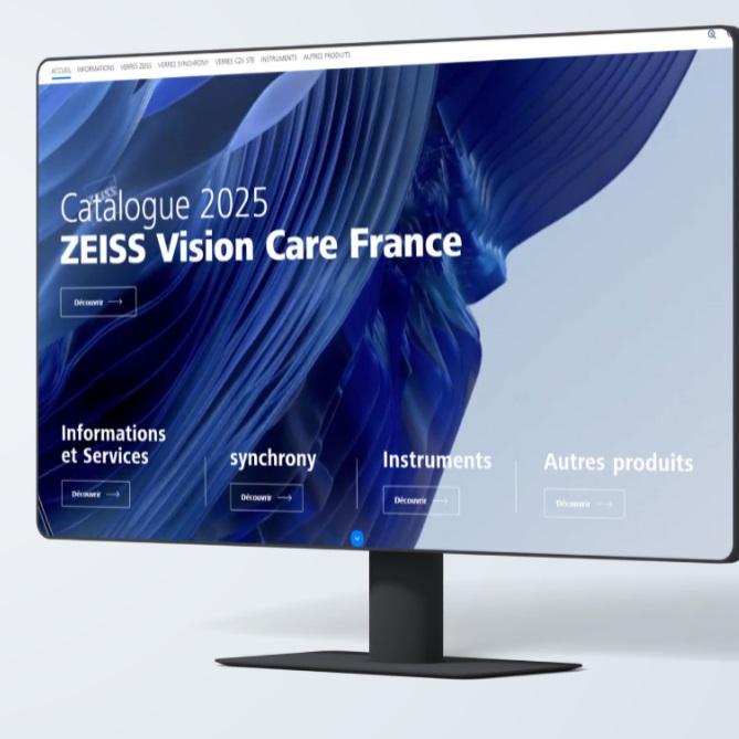 Cette image montre un extrait du nouveau catalogue digital