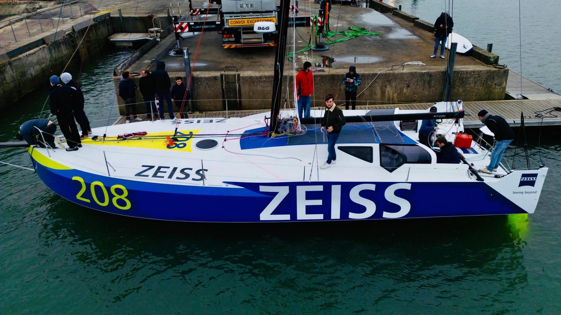 Noveau bateau Class40 ZEISS mis á l'eau