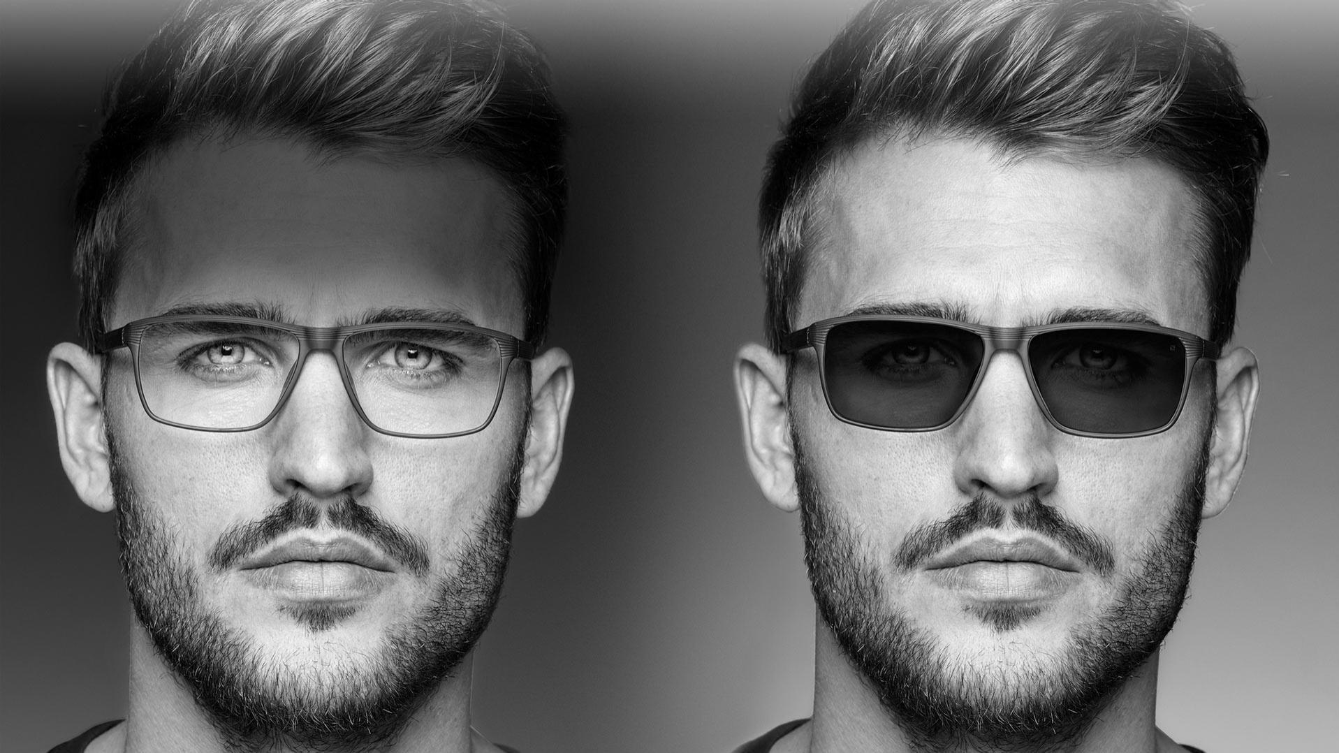 Lunette verre teinté gris 2025