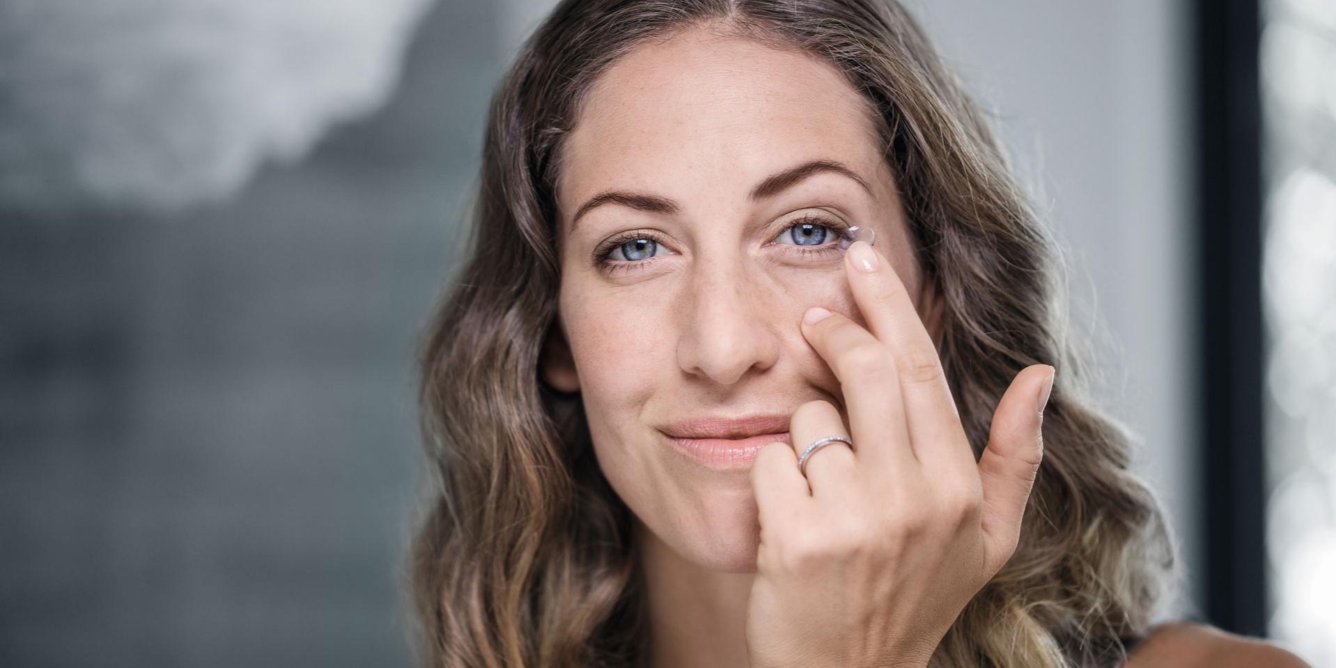 Porter des lentilles hotsell prix