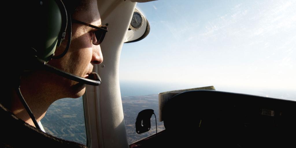 Verres de lunettes pour les pilotes pour une vision parfaite
